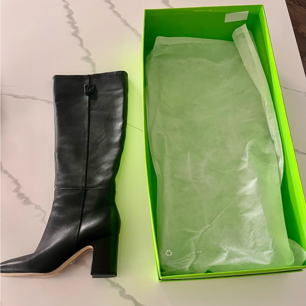 Sam Edelman “Faren” black leather LEFT BOOT ONLY ONE SHOE